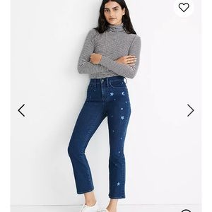 COPY - Madewell cali demi boot jeans with star de…